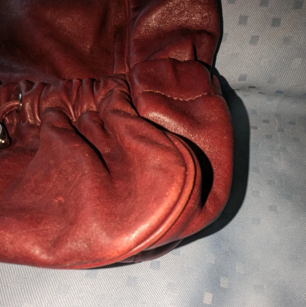 Michael Kors Merlot hobo shoulder bag